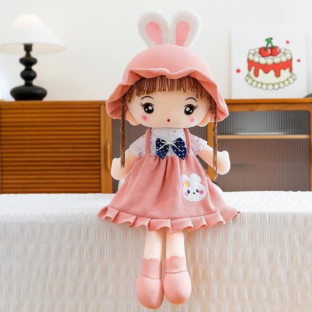 Kawaii Plüsch-Mädchenpuppen, Weiche Kuschelpuppen, 70cm - Bild 1