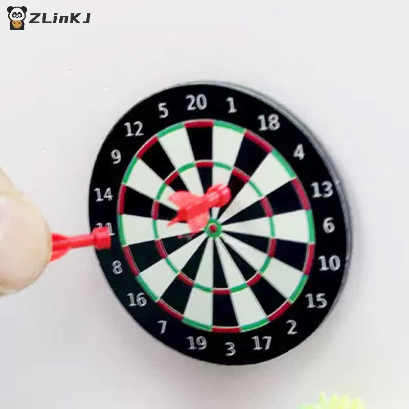 MYPANDA Miniatur-Puppenhaus Dartboard, Dartspiel-Set, 1-teiliges Set - Bild 2
