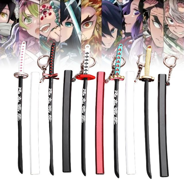 Bandai Kimetsu No Yaiba Dämonentöter-Katana, Ninja-Messer, Metall - Bild 1