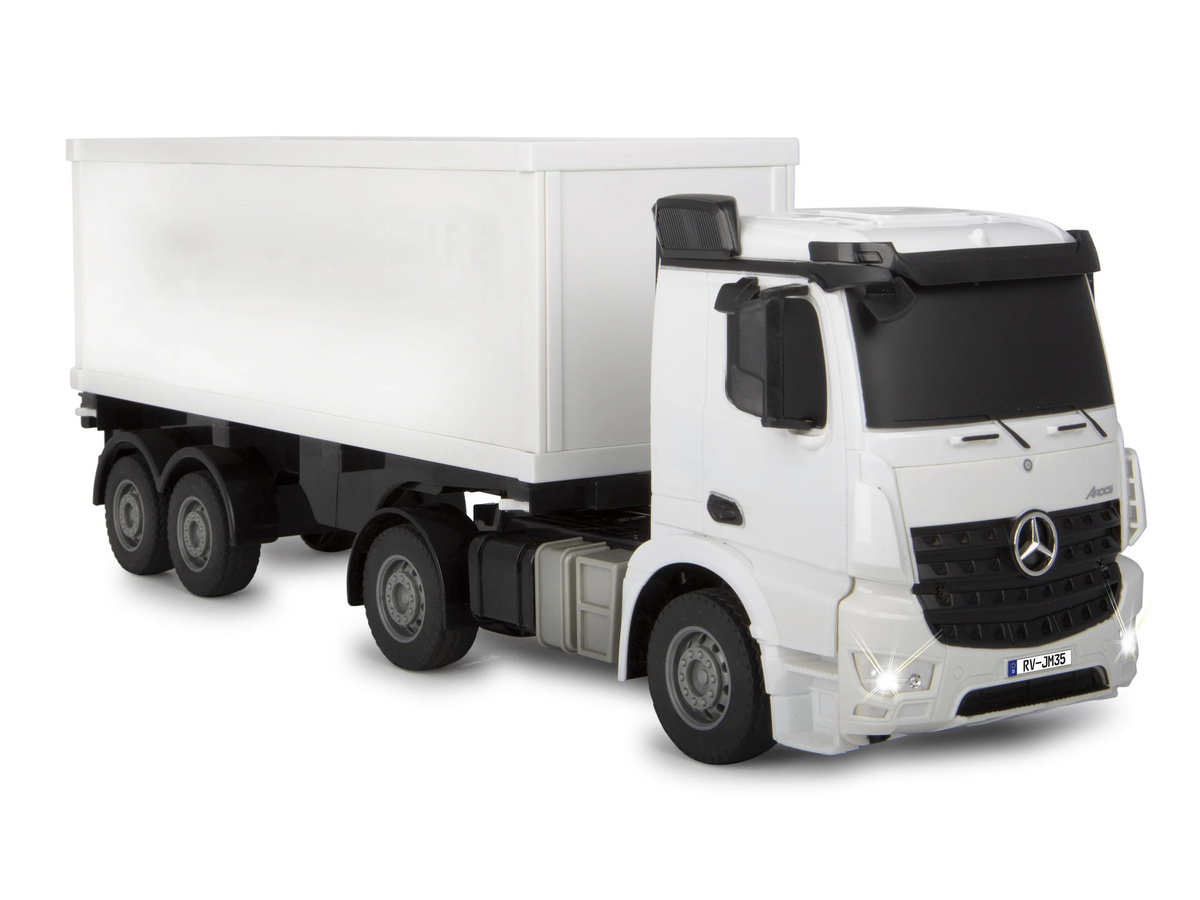JAMARA Mercedes-Benz Arocs Container LKW ferngesteuert 1:26 weiss ab 6 Jahren - Bild 2