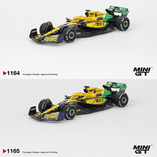 MINIGT McLaren MCL38, Metallmodell, 1:64, Druckguss - Bild 1