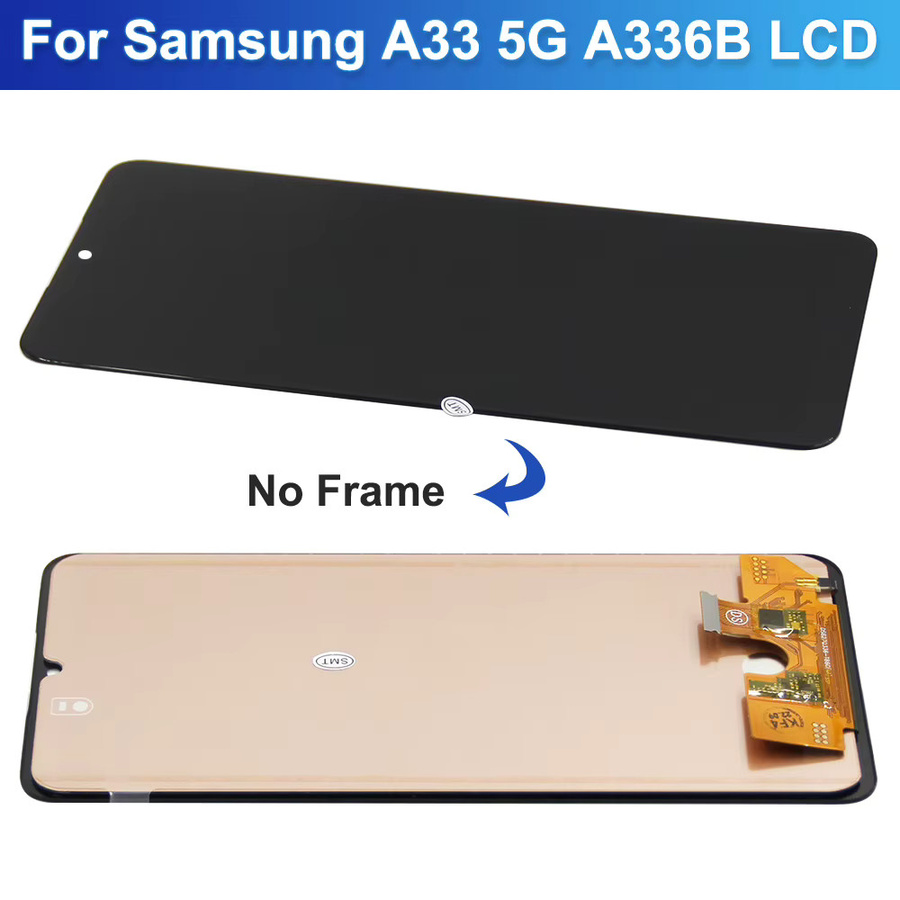 Samsung Galaxy A33 5G LCD Display mit Touchscreen Digitizer Montage in Schwarz für A336E A336B A336E/DS Ersatzbildschirm - Bild 3