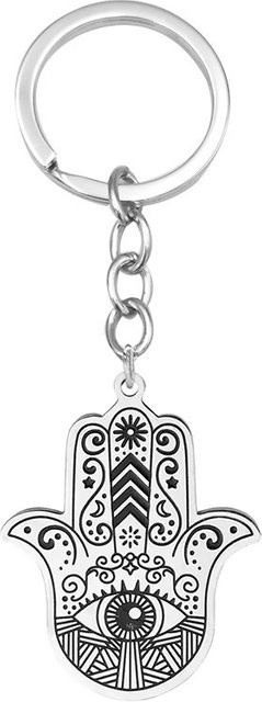 Anhänger Edelstahl, Hamsa Hand, Herren - Bild 1