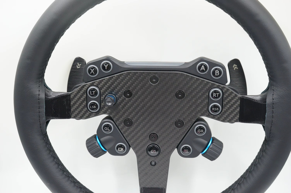 SIMPUSH Sim Wheel Mod GT3 GT4 für Logitech RS und RS50 Lenkradnabe, 13 Zoll, Schwarz - Bild 3