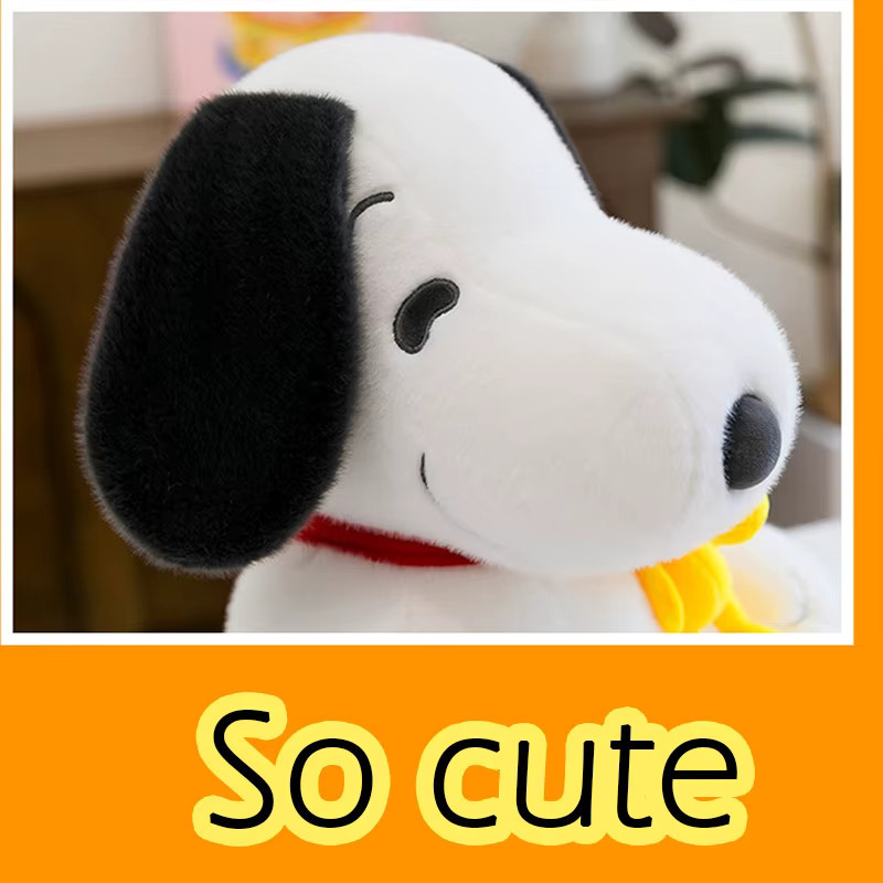 Bandai Snoopy Woodstock Plüschfigur, Stofftier, Gelb - Bild 5