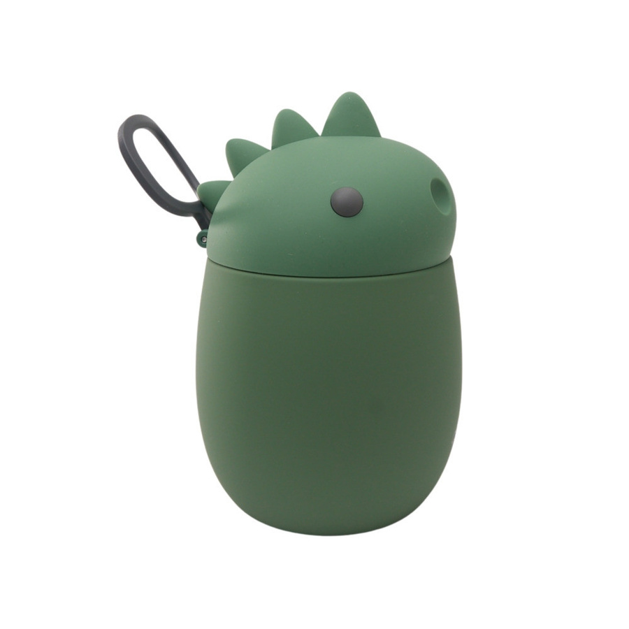 ASOBU Bestie Food Container Dinosaurier, grün, isoliert und auslaufsicher - Bild 1