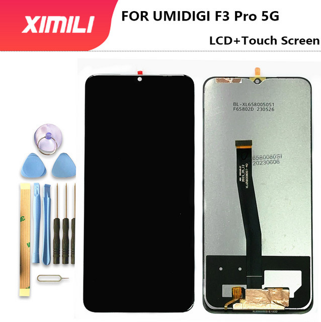 Umidigi F3 Pro 5G LCD Display Ersatz mit Touchscreen in Schwarz - Bild 1