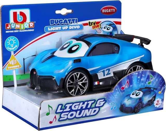 BBJunior Bugatti Divo Spielzeugauto, blau, ab 1 Jahr - Bild 3