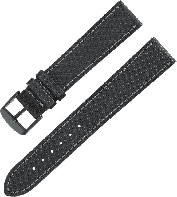 Uhrenarmband Leder, Edelstahl - Bild 1