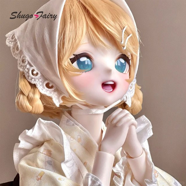 NaiT Ling Bjd 1/4 Puppe mit Offenem Mund, Kugelgelenkpuppe, NudeDoll NormalSkin, Bunt / Mehrfarbig - Bild 1