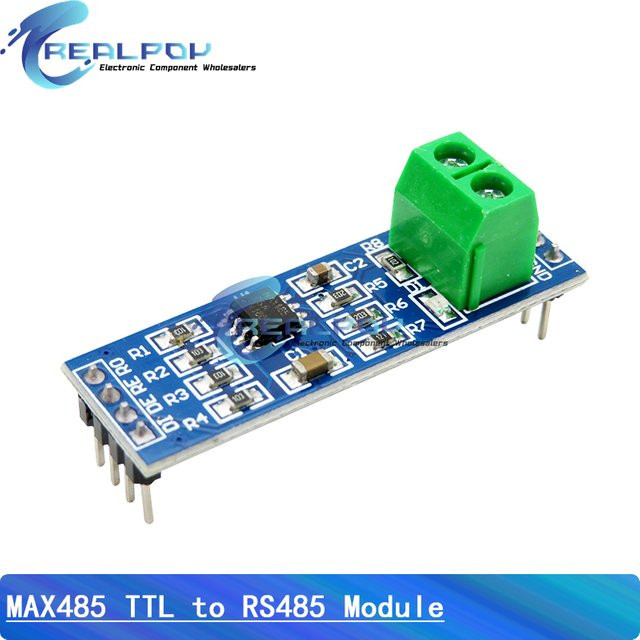 REALPOY Max485 RS-485 TTL zu RS-485 Konverter Modul in Blau für Arduino - Bild 1