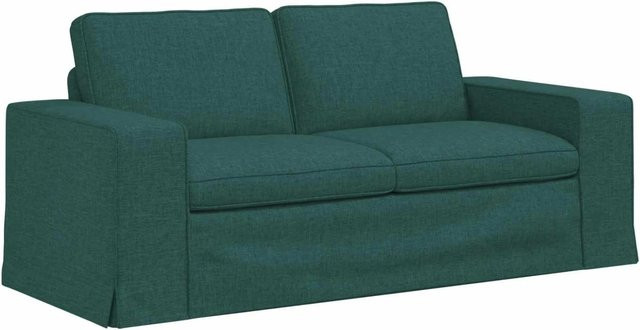 vidaXL Sofa Dunkelgrün mit Stoffbezug und Metallrahmen B/T/H: 182 x 80 x 82 cm - Bild 1