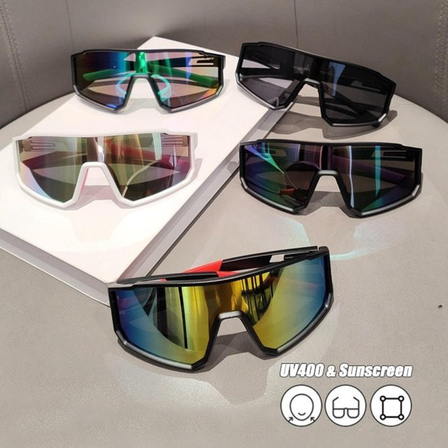 MOYOKA Sonnenbrille, Vollrand, Kunststoff, Wrap - Bild 1