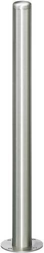 Moravia BERLIN 78 Absperrpfosten aus Edelstahl in Silber, Höhe: 90 cm, Durchmesser: 10,8 cm - Bild 1