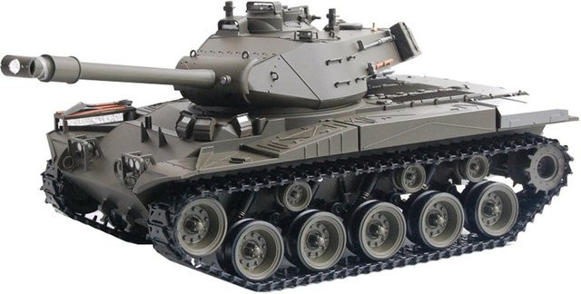 TPFLiving RC-Panzer M41 A3 Walker Bulldog V6.0, ferngesteuert, mit Schussfunktion, Sound und Rauch, Maßstab 1:16 - Bild 1