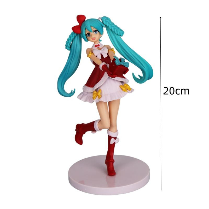 Fashnics Hatsune Miku Weihnachts Figur Dekorationspuppe ab 14 Jahren - Bild 1