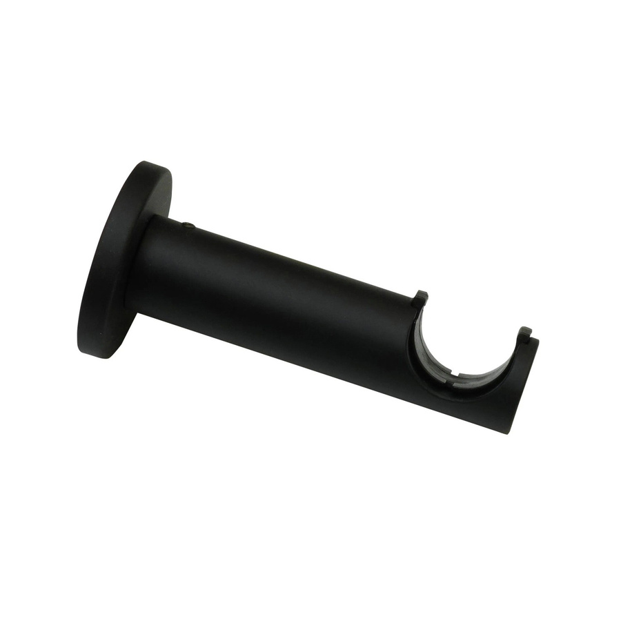Gardinia Träger Denver Wandhalterung für Stangen Ø 25 mm, Schwarz Matt - Bild 2