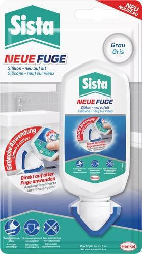 Sista Neue Fuge Sanitär-Silikon Grau 80 ml schimmelresistent - Bild 1