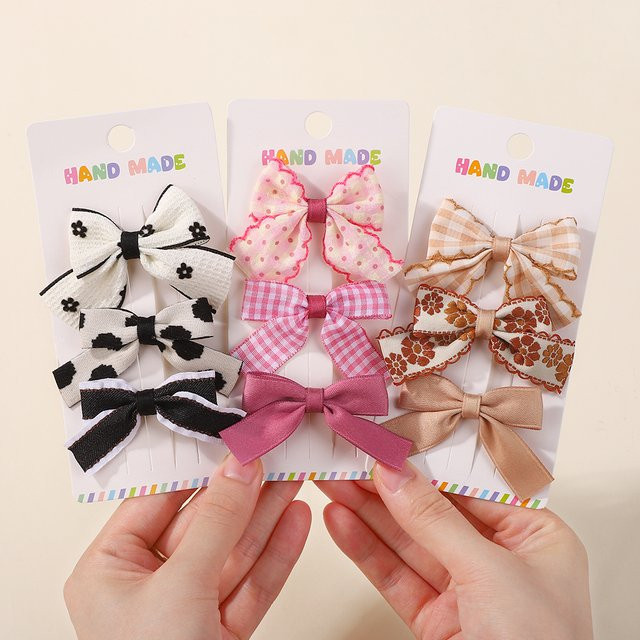 KIDS BOWS 3-teiliges Set Haarspangen, Mädchen - Bild 1