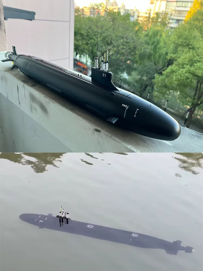 AT 99 MODEL Seawolf-Klasse U-Boot, ferngesteuert, 1:120 - Bild 5