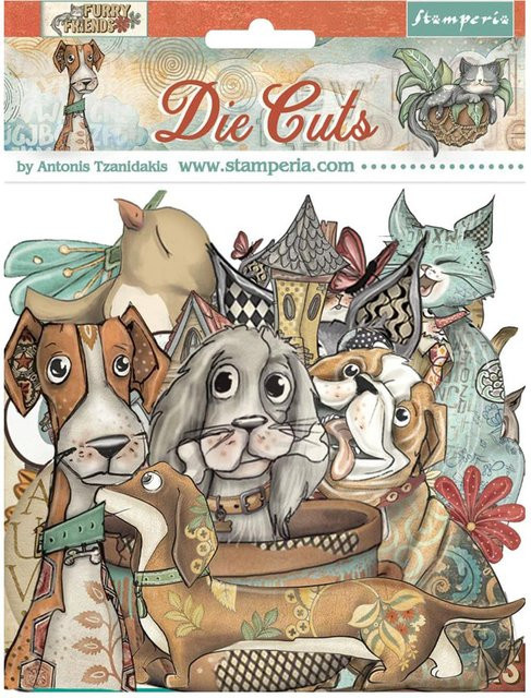 Stanzmotive Furry Friends - Bild 1