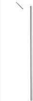 WELLWATER Seitenwand Smart aus Glas in transparent, B: 100 cm, H: 195 cm - Bild 1