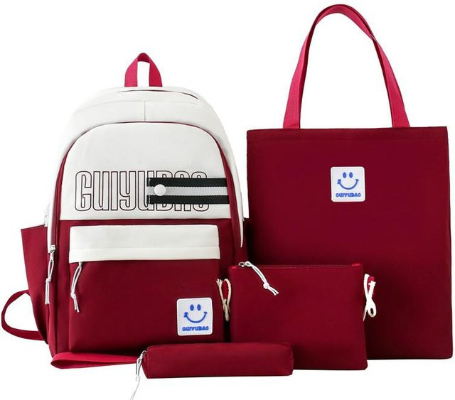 Yiran Bag Schultasche aus Nylon für Schüler der Mittel- und Oberstufe in verschiedenen Farben - Bild 1