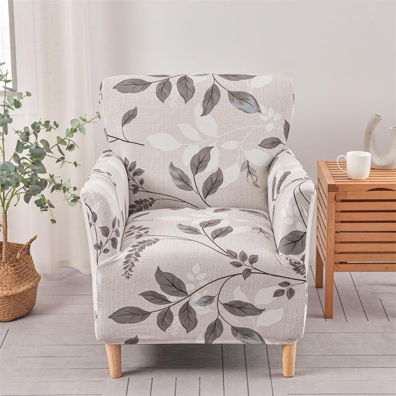 Yiran Furniture Sesselbezug aus elastischem Spandex mit floralem Muster in Multicolour - Bild 1