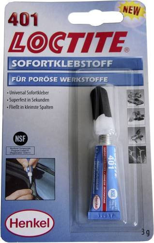 Loctite 401 Sekundenkleber transparent 3 g - Bild 1