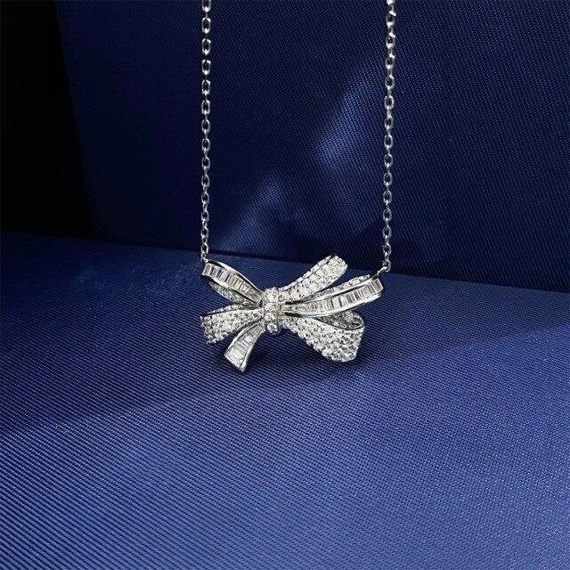 Anhänger 925 Silber, Diamant, Zirkonia, Damen, Vintage - Bild 1