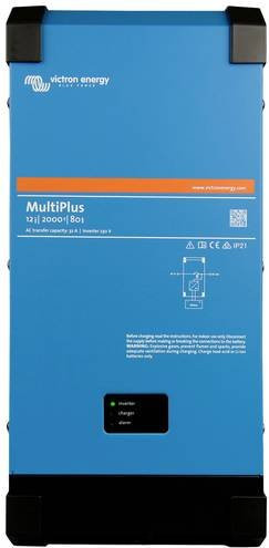 Victron Energy MultiPlus Wechselrichter 12/2000/80-32 230V VE.Bus mit integriertem Laderegler in Blau - Bild 1