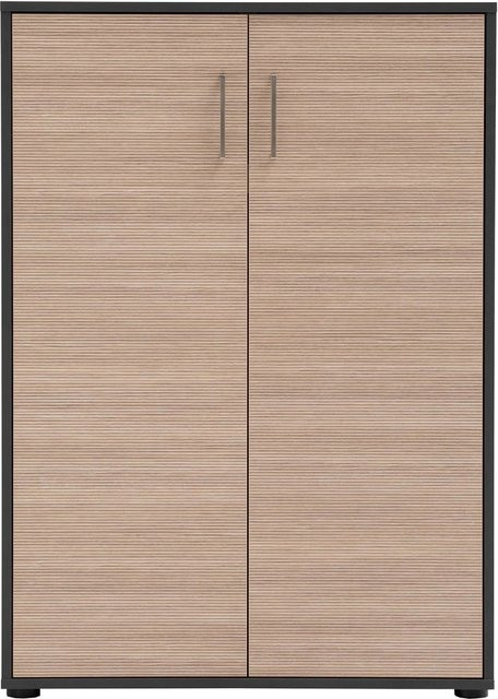 Schildmeyer Highboard Metz mit Drehtüren in Anthrazit B/H/T: 113,4 x 80,1 x 38,2 cm - Bild 1