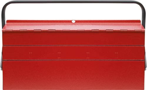 Gedore RED Werkzeugkasten aus Stahlblech mit 5 Fächern, unbestückt, Rot, B/T/H: 53,5 x 26,0 x 21,0 cm - Bild 1