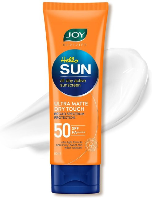 Joy Hello Sun Ultra Matt Sonnencreme LSF 50, 50 ml, Gesicht - Bild 1