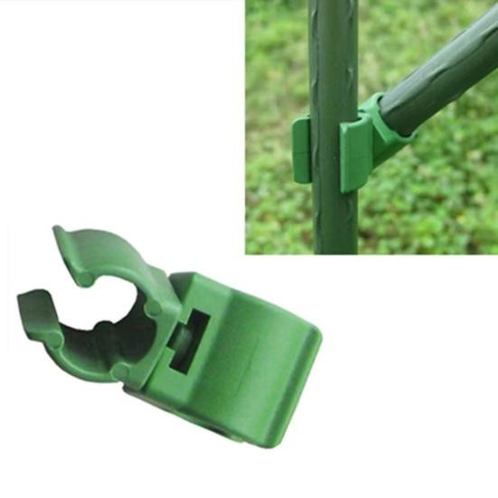 Amusedly Trellis Connector Set aus Kunststoff, 10er Pack Garten Stützen für Kletterpflanzen und Rankhilfen - Bild 5