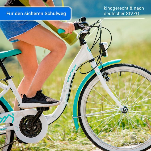 Bergsteiger Citybike Bergsteiger, 20 Zoll / 24 Zoll - Bild 1