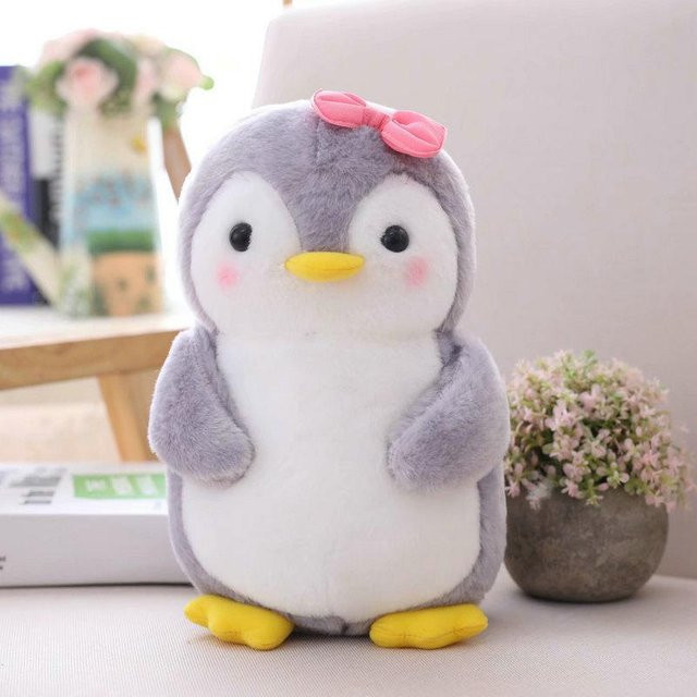 Frucht Pinguin Plüschpuppe, Plüschtiere, grau, ab 14 Jahren - Bild 1