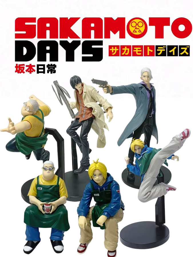 Bandai SAKAMOTO DAYS Actionfigur, Taro Sakamoto Shin Asakura Ramen Onkel, Einzelfigur - Bild 6