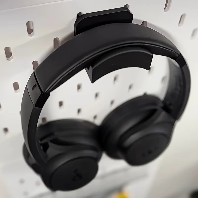 IKEA Skadis Headset-Display-Ständer und Kopfhörer-Aufhänger aus Kunststoff, Schwarz - Bild 4