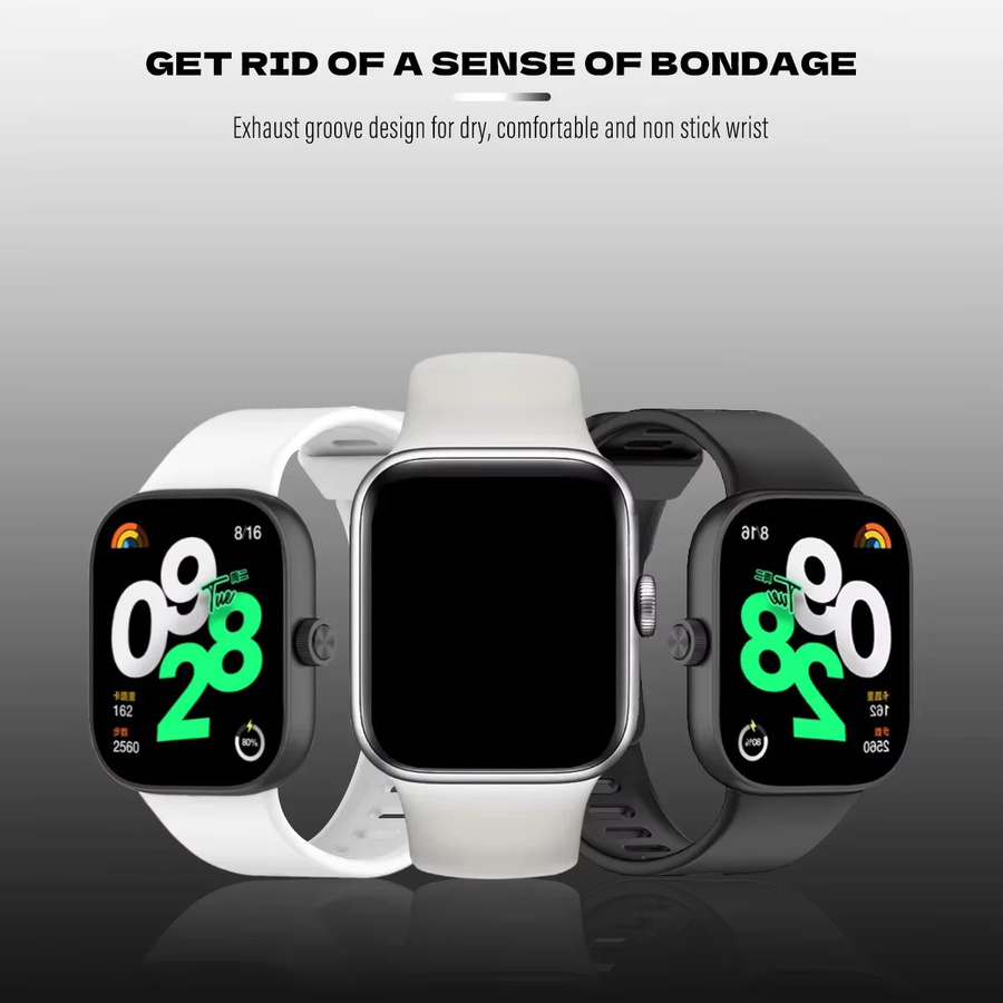 CAOWTAN Uhrenarmband Silikon, Redmi Watch 4, Unisex - Bild 6