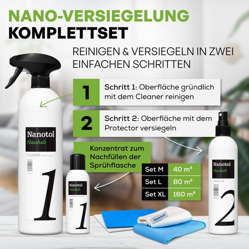 Nanotol Nanoversiegelung-Set für Wintergarten, transparent, 1,75 l - Bild 2