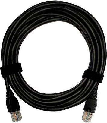 Jabra Cat5e Ethernet LAN Netzwerkkabel Schwarz, Länge: 4,57 m - Bild 1