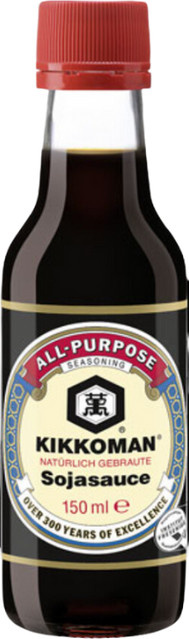 Kikkoman Sojasauce Standard natürlich gebraut 150 ml - Bild 1