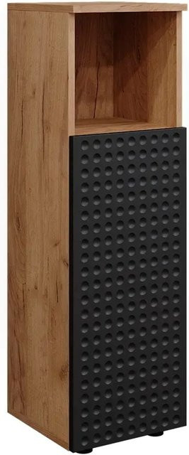 Vicco Midischrank Irma Badezimmer Eiche Anthrazit B/T/H: 30 x 30 x 95 cm - Bild 2