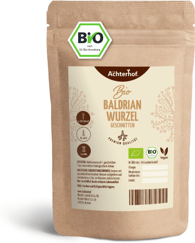 Achterhof Baldrianwurzel getrocknet und geschnitten Bio 100 g - Bild 1