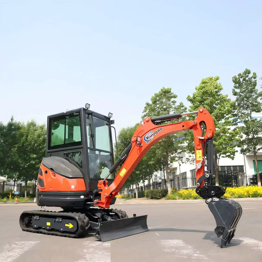 DCNB Mini-Bagger mit Kubota-Motor, multifunktionaler 1,8-Tonnen-Kompaktbagger für Garten und Landwirtschaft - Bild 3