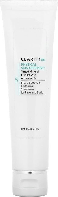 ClarityRx Physical Skin Defense Sonnencreme LSF 50, 99 g, White - Bild 1