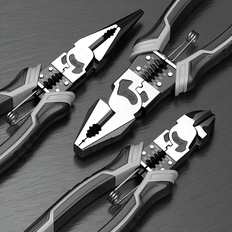 WOZOBUY Multifunktionale Universal-Diagonalzange als professioneller Drahtschneider für Elektriker und Reparaturarbeiten - Bild 2