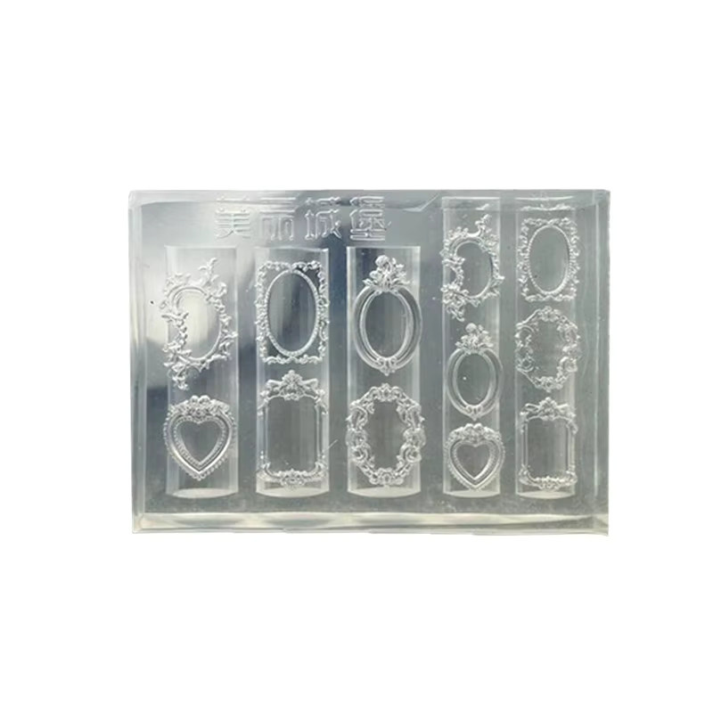 KOQZM Silikon-Nagelform für DIY-Nageldesign, Mini-Fotorahmen-Form - Bild 2