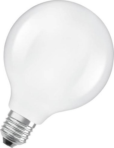 OSRAM LED Globeform E27 Warmweiß 3,8W entspricht 60W Ballform Weiß Ø 95 mm x H 95 mm - Bild 1